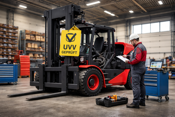 UVV-Prüfung & Wartung von Gabelstaplern