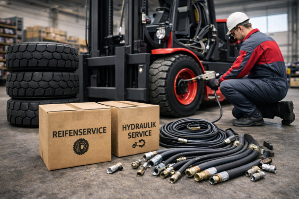 Service für Reifen & Hydraulikschläuche
